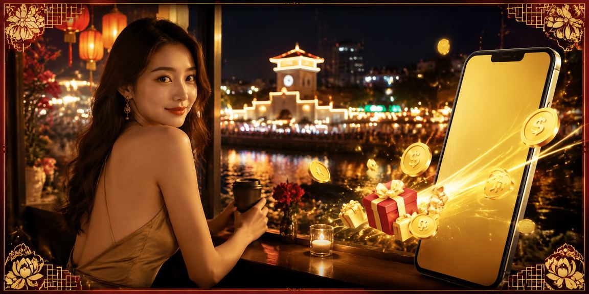 Người dùng tại TP.HCM xem lại điều khoản sử dụng nền tảng 60000 trên điện thoại bên tách cà phê
